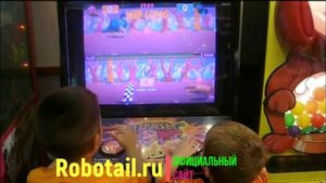 'Dino Dash' автомат с видеоигрой (ICE, USA)