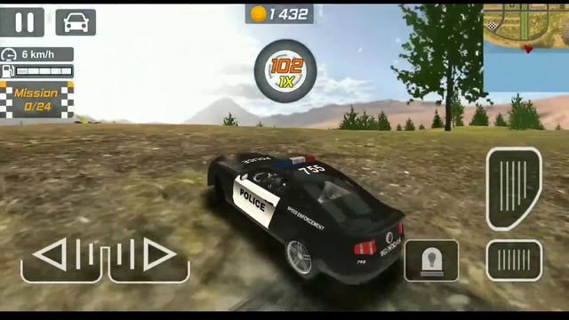 Police Car Mercedes S63 Pursuit Chase - Police Car Chase Cop Simulator #5 - Android Gameplay смотреть онлайн