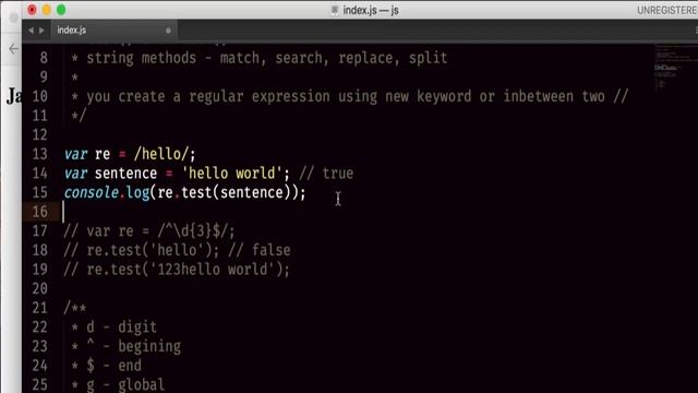 Javascript Tutorial Part #044 JavaScript regular expression type# PROACTIVE Tutorial смотреть онлайн