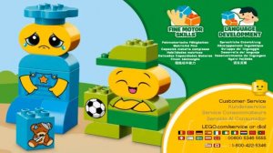 Лего Дупло 2018 Мои первые эмоции LEGO DUPLO My First MY FIRST EMOTIONS 10861