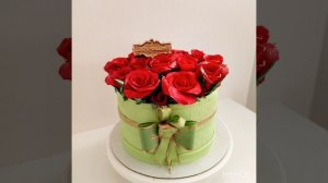 розы из яблок