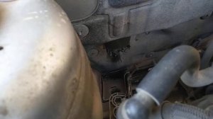 Чистка дренажного отверстия слива воды Opel Vectra C GTS