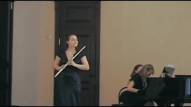 W.A.Mozart Flute Concerto G major,II mov./Галина Костягина
