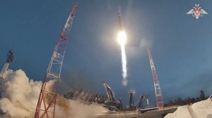РАКЕТА «СОЮЗ-2.1В» С ВОЕННЫМ СПУТНИКОМ СТАРТОВАЛА С КОСМОДРОМА ПЛЕСЕЦК