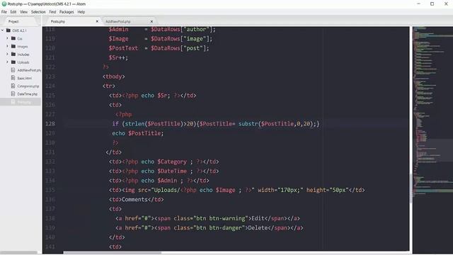 CMS Showing Limited Content Using PHP