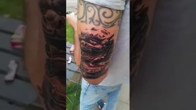 Reallistic statue tattoo смотреть онлайн