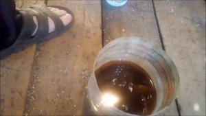 Травление в хлорном железе.