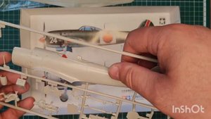 №94 Обзор модели самолёта Ki-84 Hayate (Frank) Tamiya 1/48.mp4