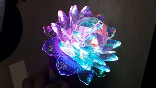 Диско-лампа Цветок | Очень красивая цветомузыка смотреть онлайн