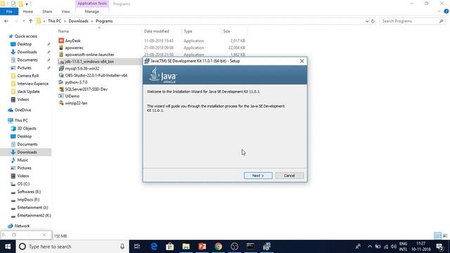 Java Tutorials - Java 11 installation
