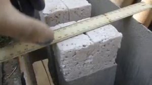 Быстрый, простой и дешёвый способ изготовить сквозной шлакоблок, например для систем вентиляции