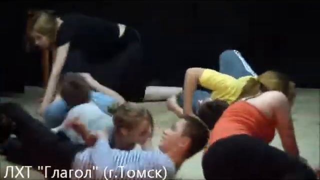 Сергей Романович проводит тренинг в ЛХТ Глагол г.Томск