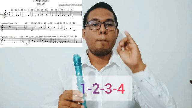 Estudio de la pieza musical Titanic en la flauta смотреть онлайн