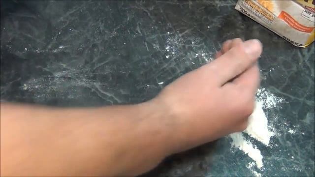 Рецепт: Тесто для тонкой пиццы (Pizzateig)