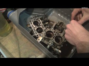 Разборка и промывка карбюратора К-151
