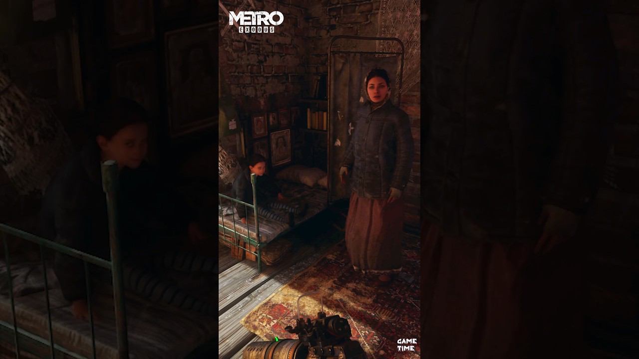 Metro Exodus Волга  Метро Исход #игры #метролучнадежды #short #game #metroexodus #метроисход #shorts