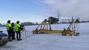 Запуск авиационного двигателя из алюминия
