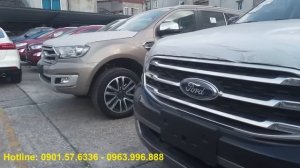 Ford Everest 2019 Titanium 1 Cầu vs Everest Trend, Nên Chọn Xe Nào