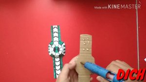 Как сделать часы Бен 10 Омниверс из бумаги / how to make ben 10
