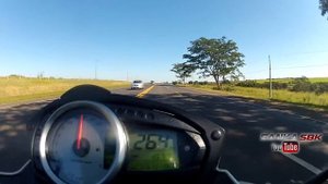 Kawasaki Z750 Branca Top Speed 272 km/h