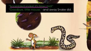 The Gruffalo (audiobook with text and animation)