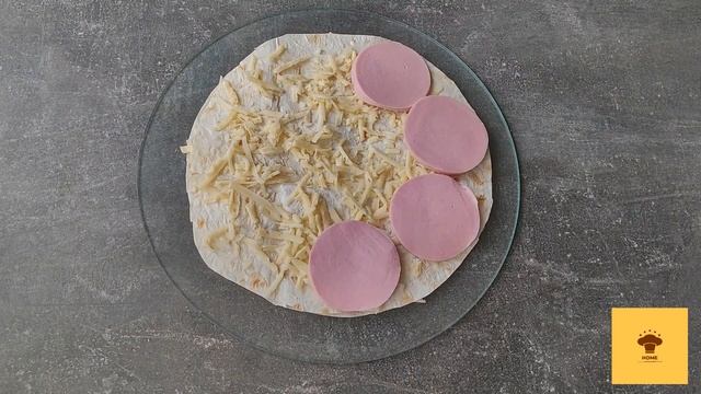 Как приготовить быстрый завтрак мини-пицца. Вкусно и быстро