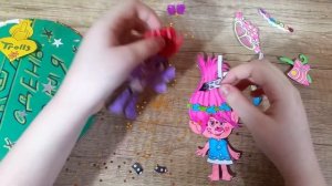 ТРОЛЛИ 2 Мировой Тур! ОДЕНЬ ТРОЛЛЯ Часть 2! Бумажные сюрпризы своими руками! Dress Up Trolls Surpri