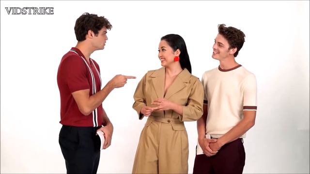 Noah Centineo Can't Stop Flirting With Lana Condor смотреть онлайн