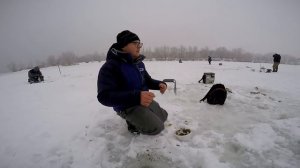 Ловля плотвы зимой. Зимняя рыбалка. Глухозимье.