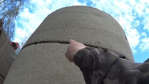 как сделать без шовный монолитный колодец из жби колец