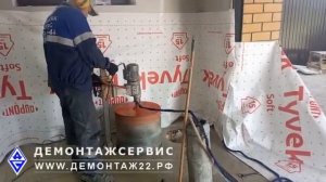 Алмазное бурение диаметром 500 мм