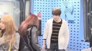 Jae Hyun and Eun Seo WJSN Moment and Interaction