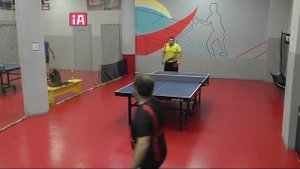 финал Чирков А. (730) - Бадаев А. (693) турнир по настольному теннису в ТТКЛУБ 12.11