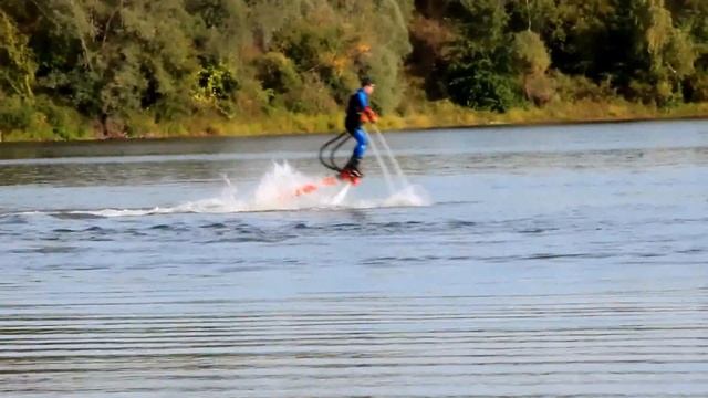 FlyBoard на Острове "Дракино" (Серпуховский район)