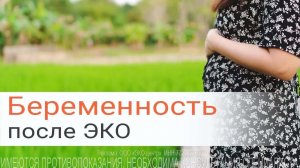 Просто о сложном: Ведение беременности после ЭКО