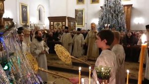 Служба Рождества Христова в Святых Горах (ч. 2) 07.01.2020 г.