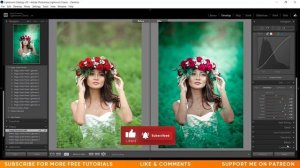 MAGICAL GREEN COLOR GRADING PRESETS FOR PHOTOSHOP & LIGHTROOM - TOP 12