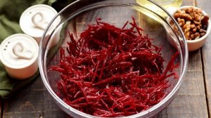 Салат Витаминный из свеклы
