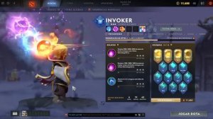 INVOKER VOICE LVL 25 PLUS DOTA 2