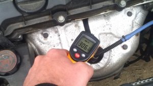 Температура коллектора на газе и бензине