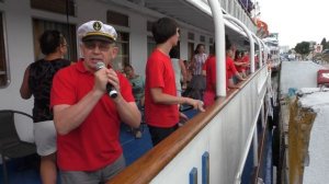 Теплоход "Козьма Минин". Отправление из Саратова, часть 1