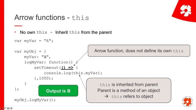 Web Programming I: L14: Server-side JS, p1: Advanced JS concepts