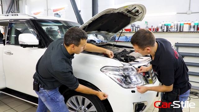 Оклейка крыла антигравийной пленкой. Технология установки полиуретановой пленки PPF. смотреть онлайн