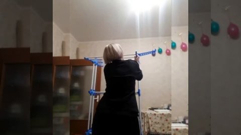 КАК Я СОБИРАЛА СУШИЛКУ "LEOMAX", КОТОРУЮ ПОДАРИЛИ МНЕ РОДИТЕЛИ? #сушилка #подарок #многодетнаямама