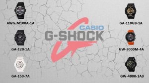 Как выбрать наручные часы. Купить часы Casio G-shock.