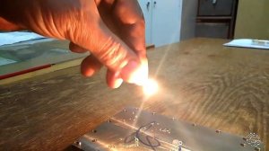 Титан горит.