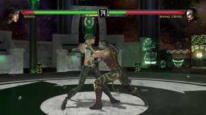 Mortal Kombat vs. DC Universe : Sonya Blade Arcade Playthrough