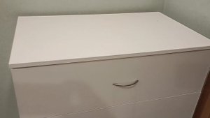 Перекрасили комод)))