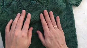 Круглая кокетка листиками и несколько способов увеличения и уменьшения размера