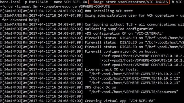 Big Cloud Fabric Advantage for vSphere Integrated Containers смотреть онлайн